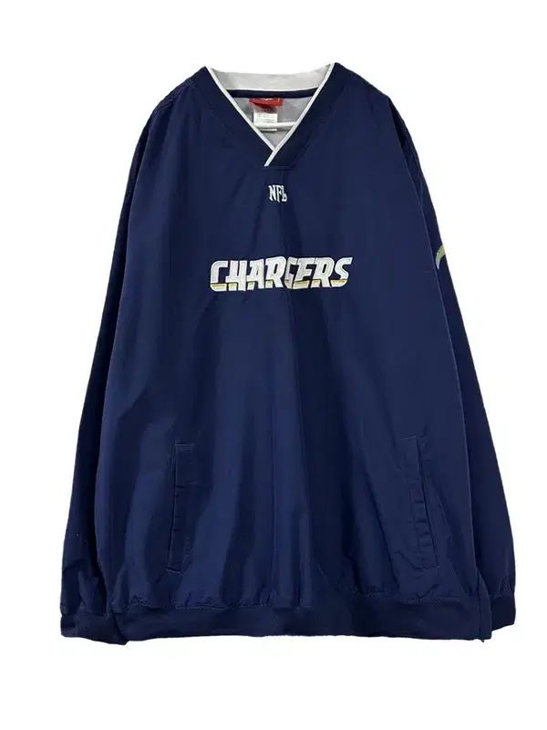 XL NFL ロサンゼルス CHARGER ヴィンテージ Vネックプルオーバー