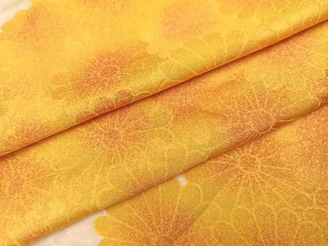 平和屋着物●上質な小紋　地紋起こし　花尽くし　正絹　逸品　AABL0725ph 23,400円