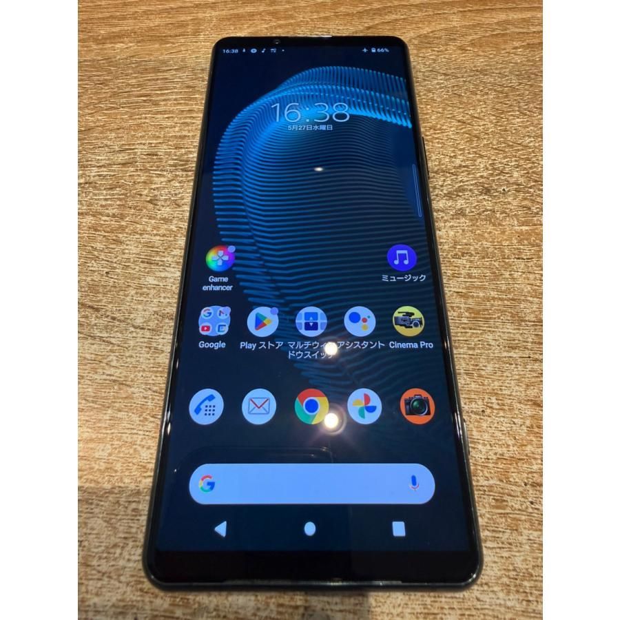 【中古美品】Xperia5III　128GB　グリーン　正規SIMフリー　SO-53B　A424
