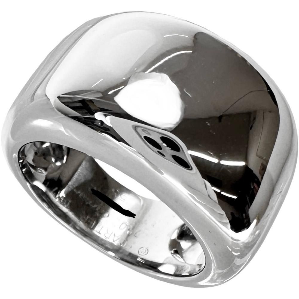 12.5号 【CARTIER/カルティエ】ヌーベルバーグ リング・指輪 K18WGホワイトゴールド 18金 13.5g #53 レディース 【中古】【真子質店】【GD】