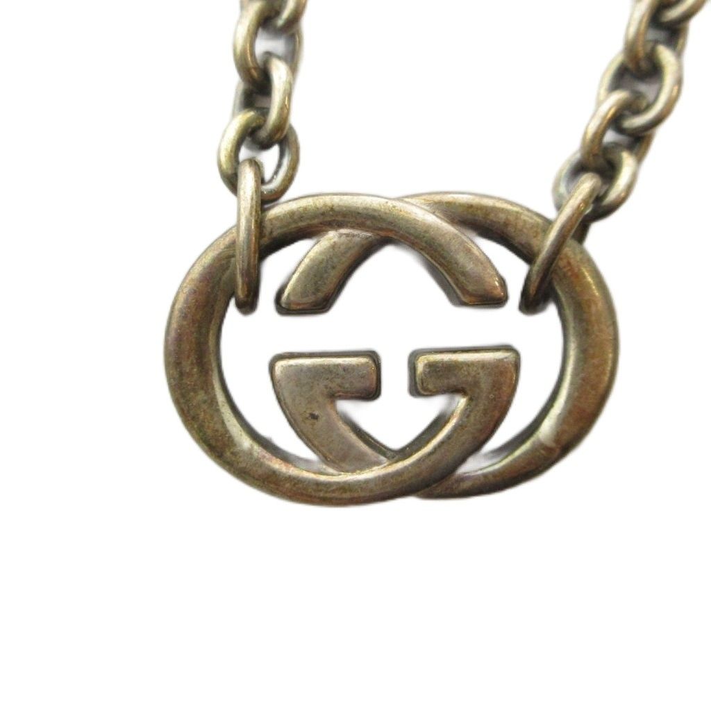 グッチ GUCCI ネックレス アクセサリー ペンダント インターロッキング Silver925 シルバー色 ■GY05 /MQ ■OH