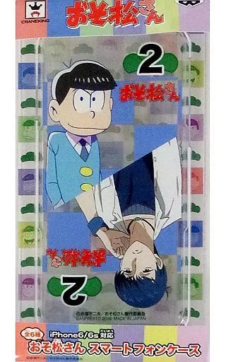 [Used] Cell phone jacket/cover ◎ Karamatsu smartphone case “Osomatsu-san”