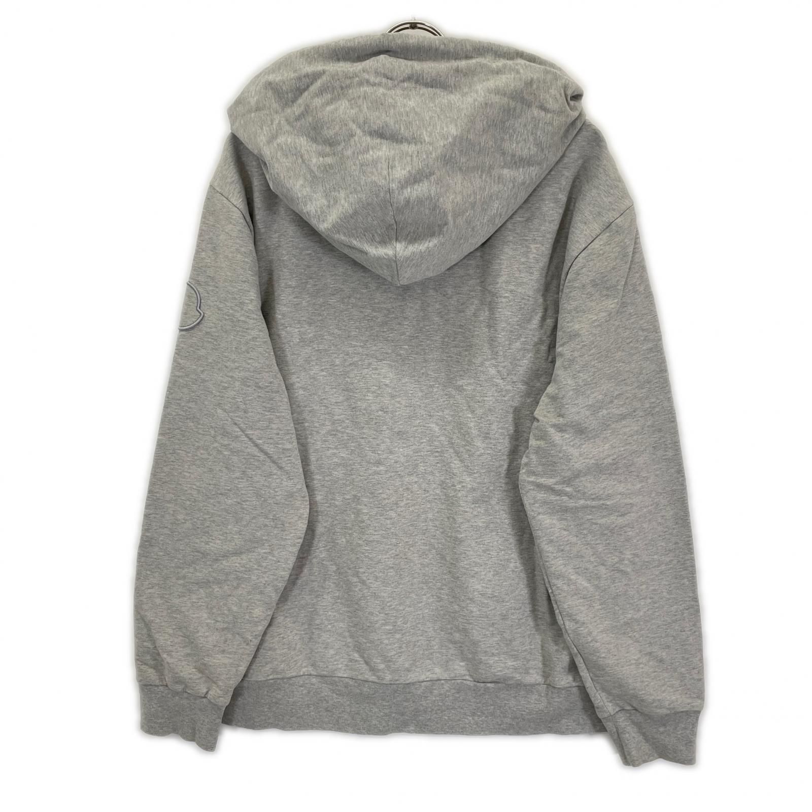 MONCLER モンクレール 22年 グレー FELPA CON CAPPUCCIO フーディー