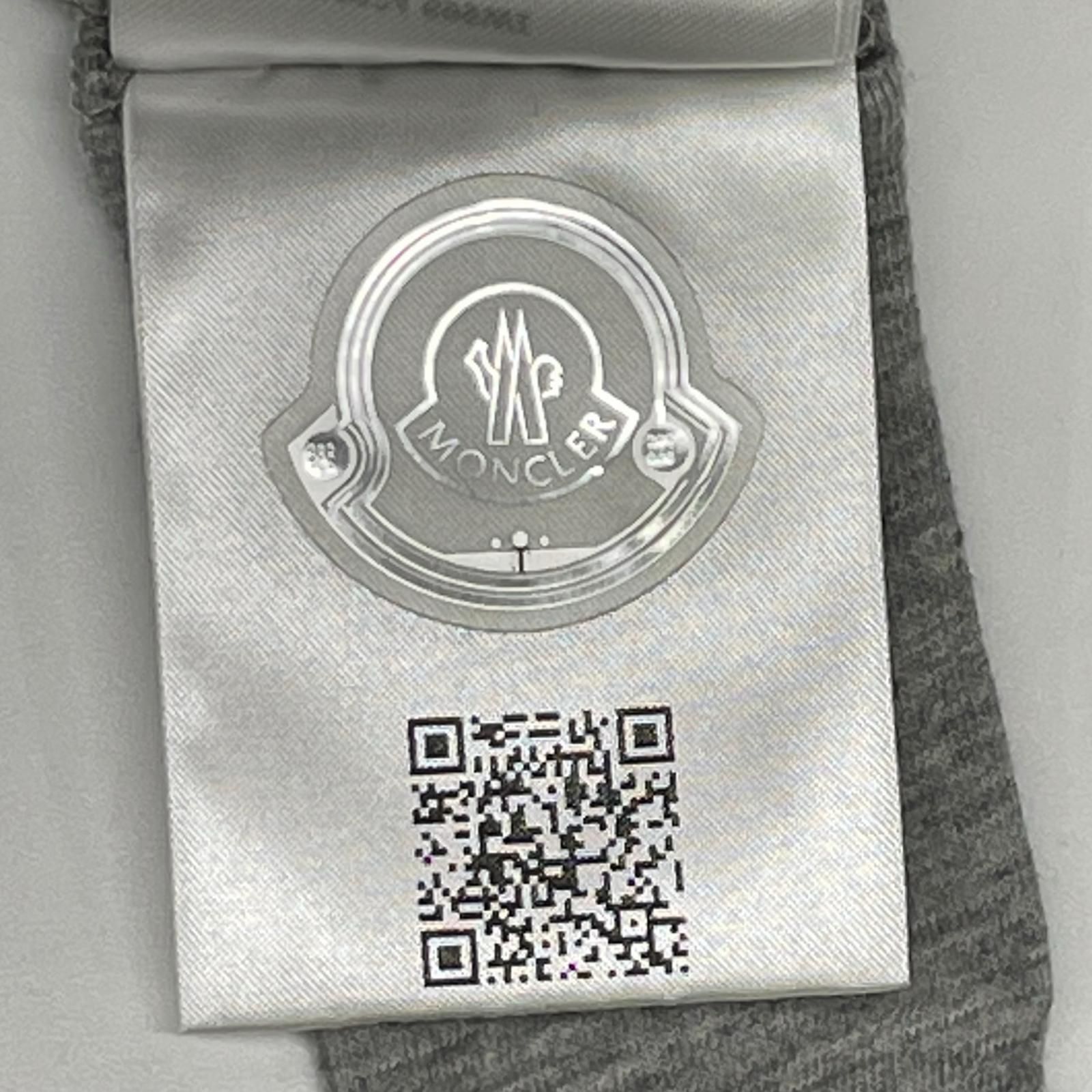MONCLER モンクレール 22年 グレー FELPA CON CAPPUCCIO フーディー