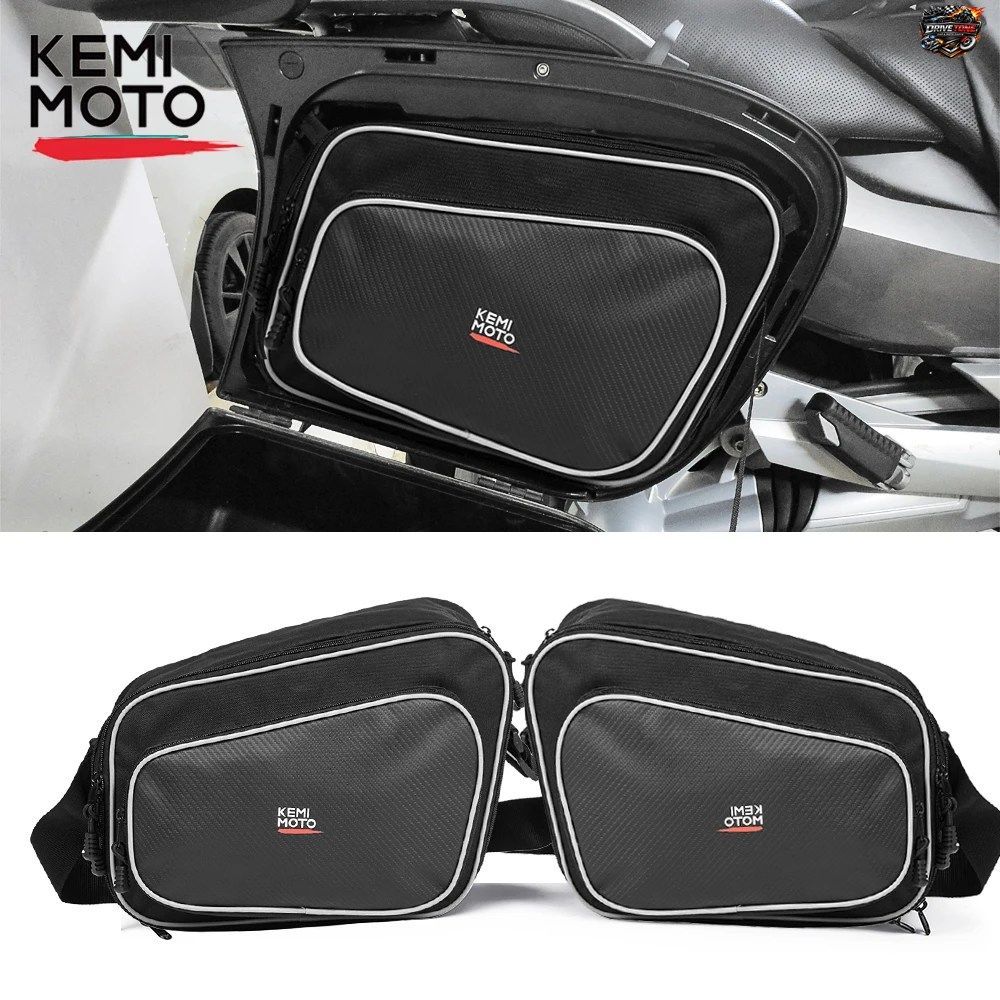BMW R1200R R1200RS R1250R R1250RS R 1250 RS 1200RS ツーリング用インナーバッグ、パニアインナーバッグ、オートバイ用拡張可能ラゲッジ 7,744円