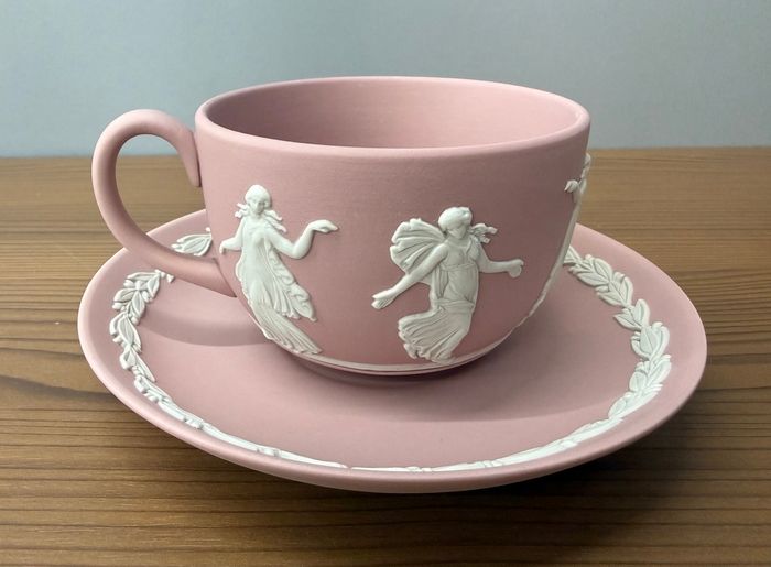 WEDG WOOD ジャスパー ダンシングアワー カップ＆ソーサー 2客セット