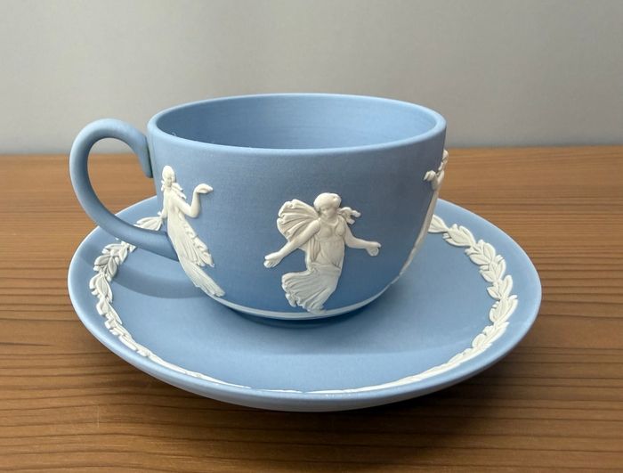 WEDG WOOD ジャスパー ダンシングアワー カップ＆ソーサー 2客セット