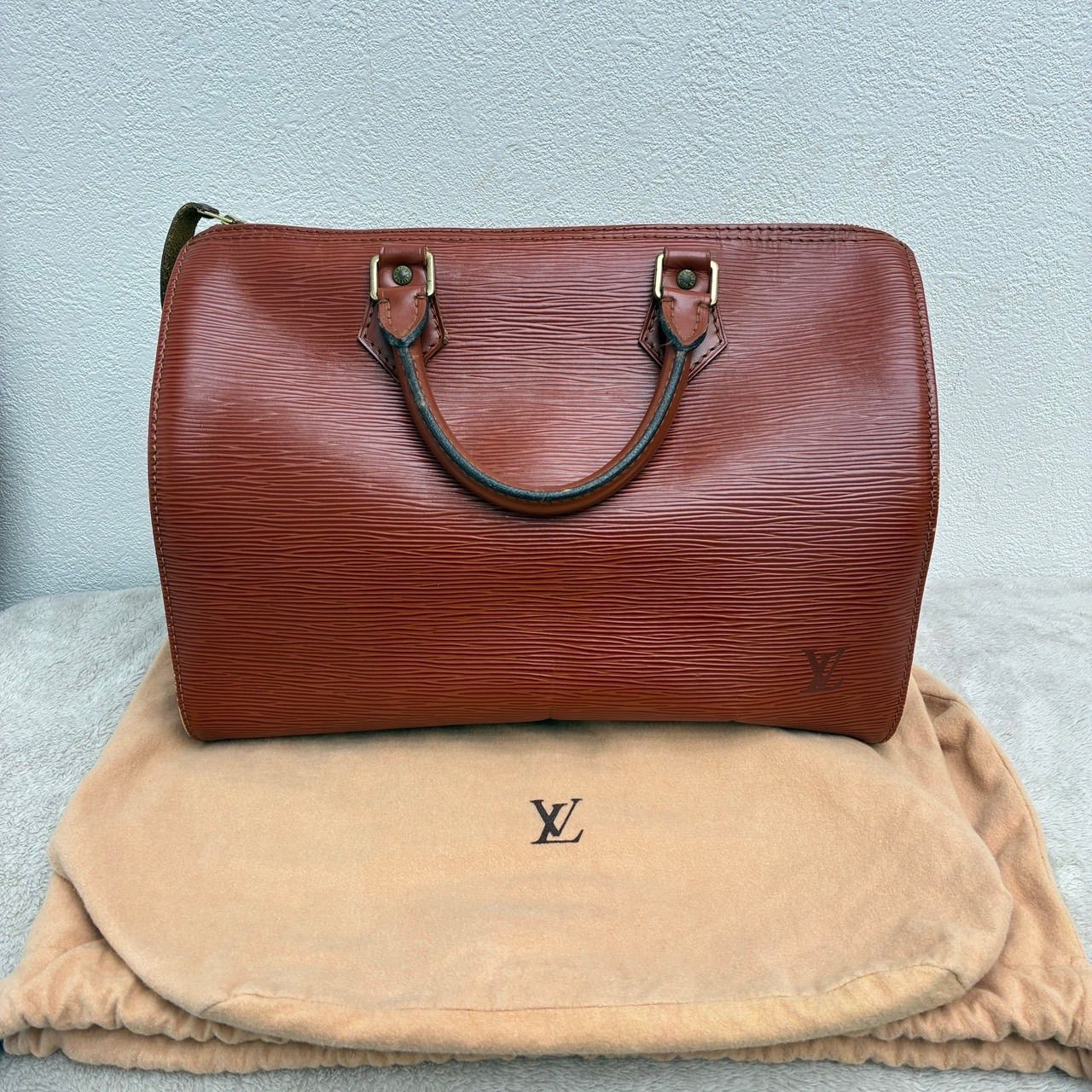 【HQ-109】LOUIS VUITTON LV ルイヴィトン エピ スピーディー 30 M43003 ハンドバッグ ミニボストンバッグ レザー ケニアブラウン 37,050円