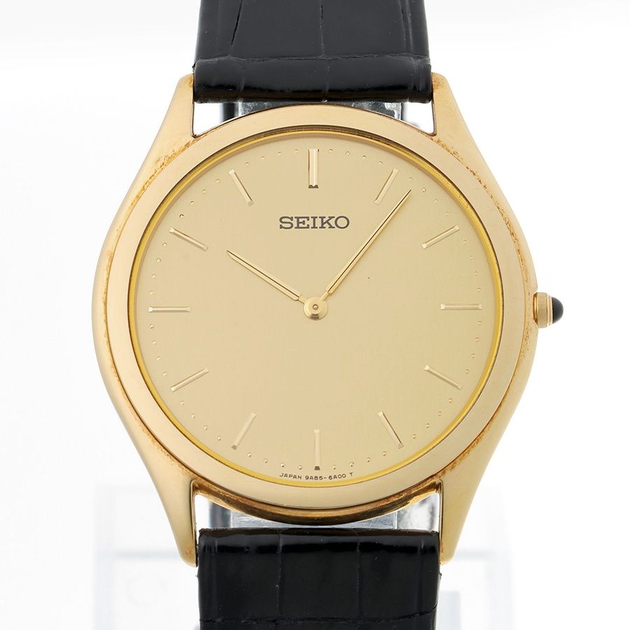 セイコー / SEIKO　セイコー クオーツ 20周年記念　SCQX002 / 9A85-6A00　ゴールド　クオーツ　K18YGケース・尾錠 【中古美品】
