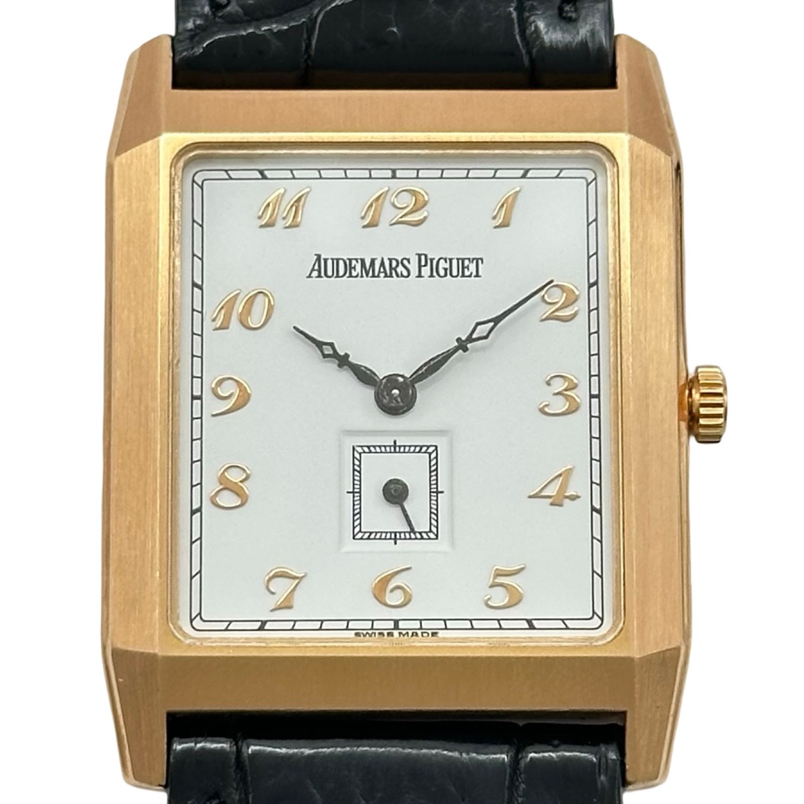 オーデマ・ピゲ AUDEMARS PIGUET ディフォルマ BR4835/002 ホワイト ゴールド 手巻き メンズ 腕時計