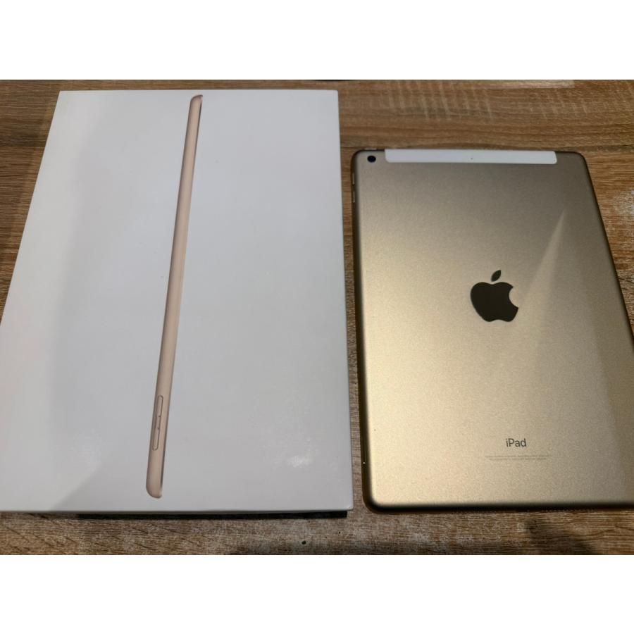 iPad 第5世代Wi-Fiモデル　MPG42J/Aゴールド 本体 箱付 中古美品】iPad第5世代 32GB ゴールド SIMフリー Cellモデル MPG42J/A