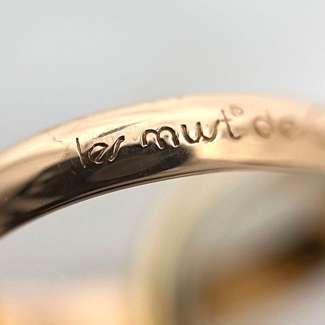カルティエ トリニティ リング クラシック MM 指輪 新品仕上げ済み