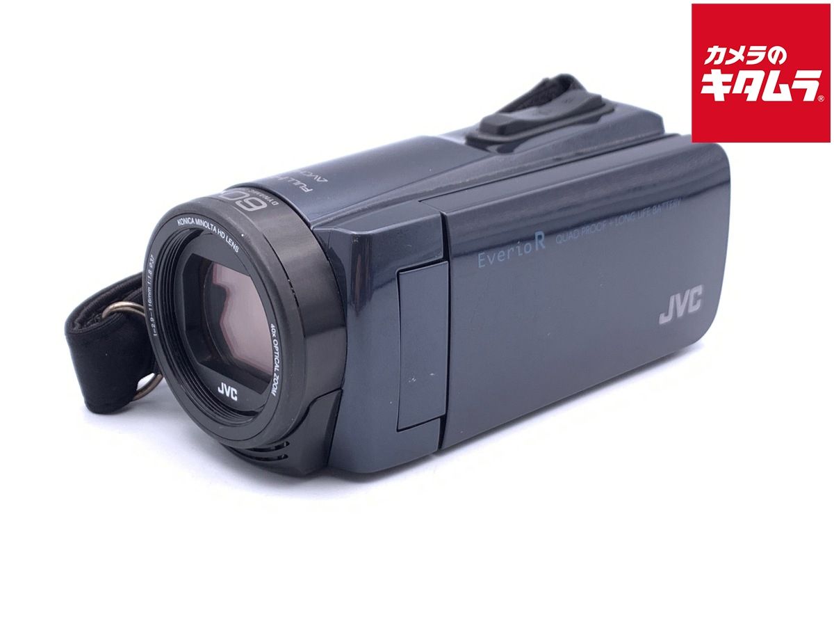 【中古】 【並品】 JVCケンウッド ハイビジョンメモリームービー Everio R GZ-R470-H アイスグレー