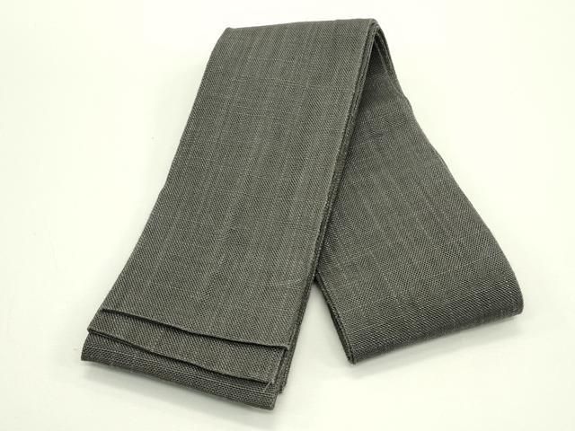 平和屋着物＊夏物 男性 角帯 檳榔子染色 箱付き 正絹 逸品 CABJ1963rv