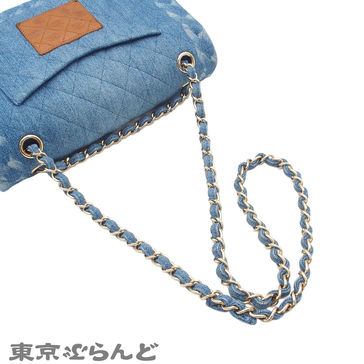 シャネル CHANEL ショルダーバッグ マトラッセ Wフラップ Wチェーン
