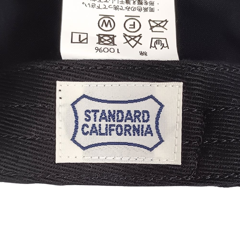 STANDARD CALIFORNIA コットンキャスケット ブラック STANDARD CALIFORNIA スタンダードカリフォルニア コットン