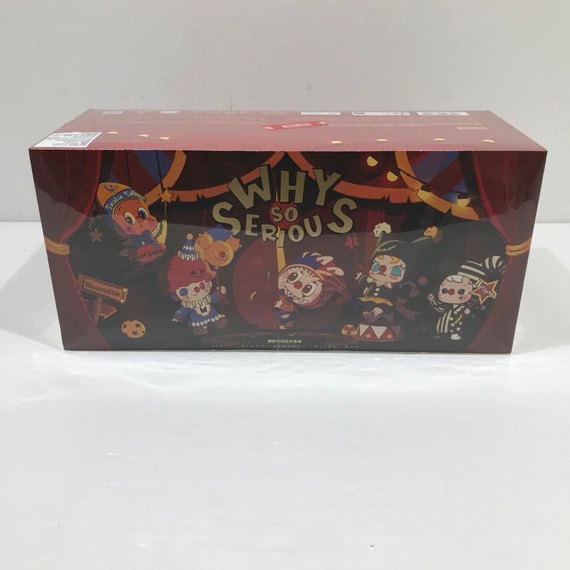 【中古美品】 POP MART WHY SO SERIOUS Series Vinyl Plush Pendant BOX ぬいぐるみペンダント シュリンク未開封 【039-260730-ti-14-tag】
