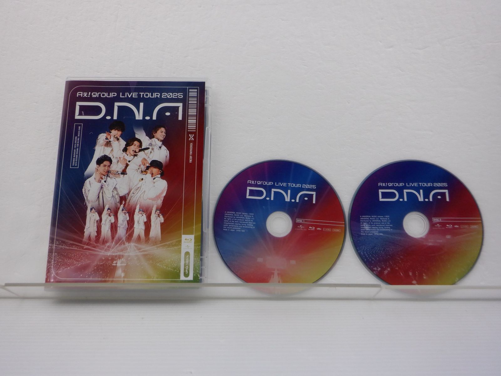 【オマケ付き】Double Ace LIVE TOUR 2019 2Type Aぇ! group Blu-ray LIVE TOUR 2025 D.N.A 通常盤 2BD 【公式通販】