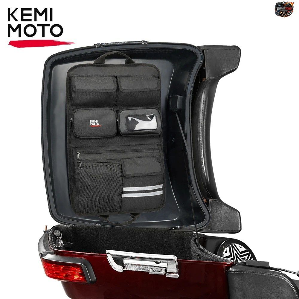 KEMIMOTO ツアーパックリッドオーガナイザー ロードグライド ロードキング エレクトラ グライド ストリートグライド ツーリング トラベルパ