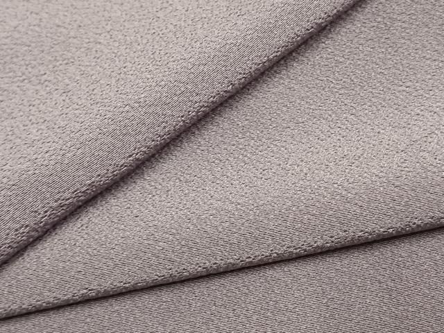 平和屋着物●上質な色無地　浅紫色　ロング丈　正絹　逸品　AABK1446fy