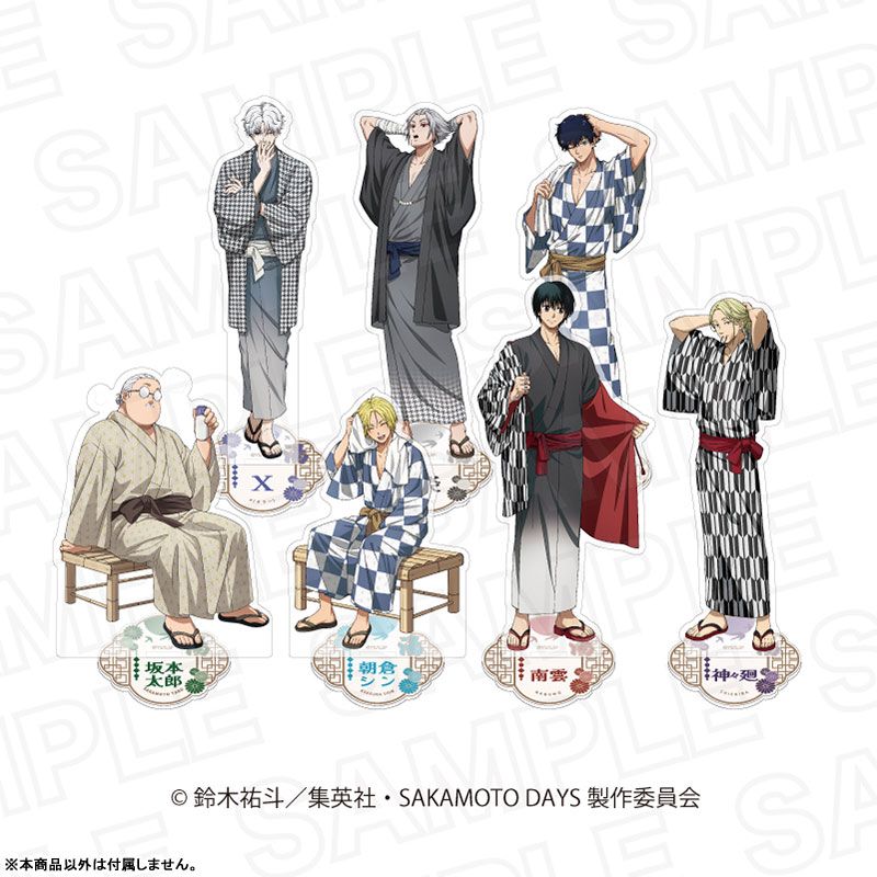 SAKAMOTO DAYS 描き下ろしアクリルスタンド 神々廻 サカデイ サカモト