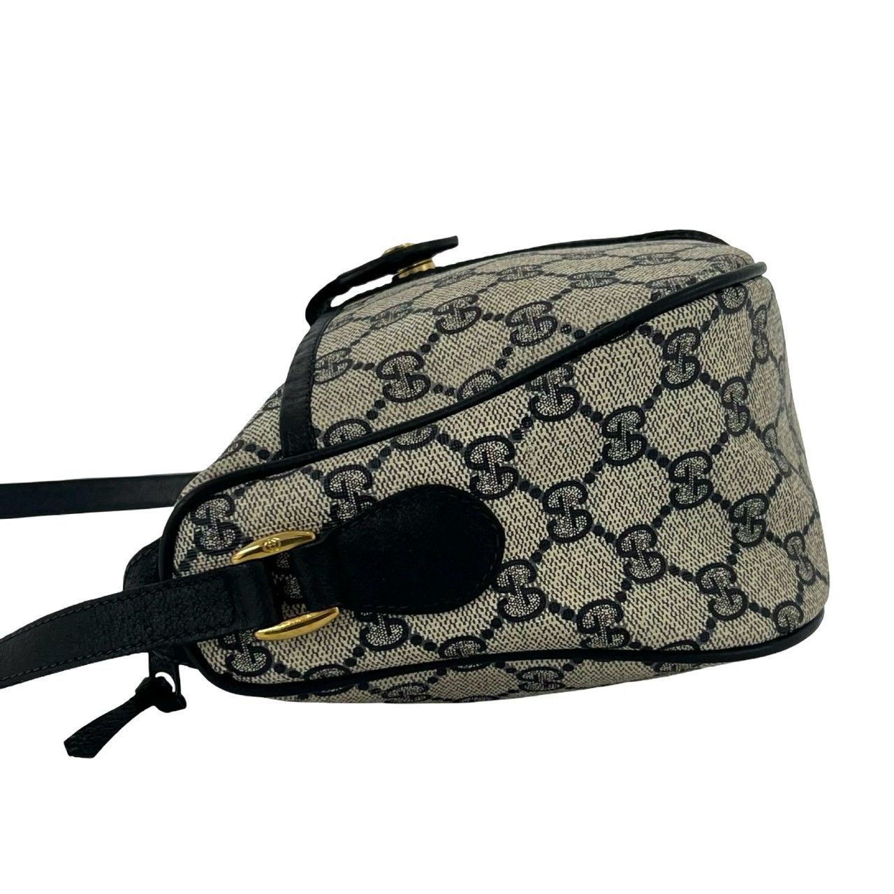 極 美品 GUCCI グッチ オールドグッチ シェリーライン GG ロゴ 柄
