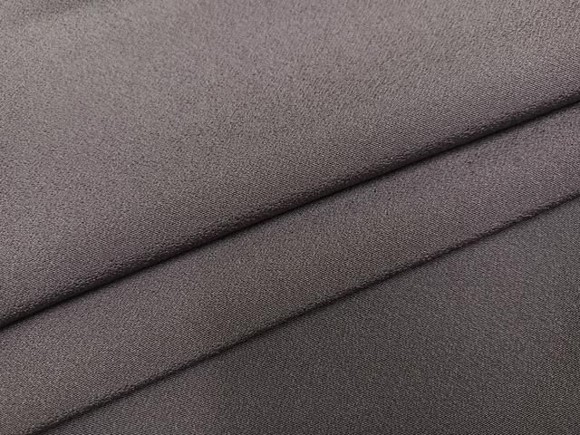 平和屋着物●上質な色無地 紫鼠色 正絹 逸品 AABK4294ph