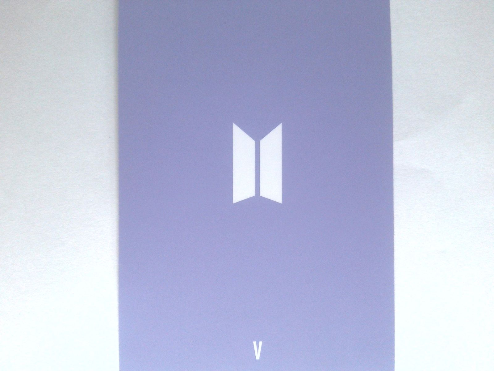 BTS V トレカ Fortune Box Purple Edition S ver. テヒョン テテ
