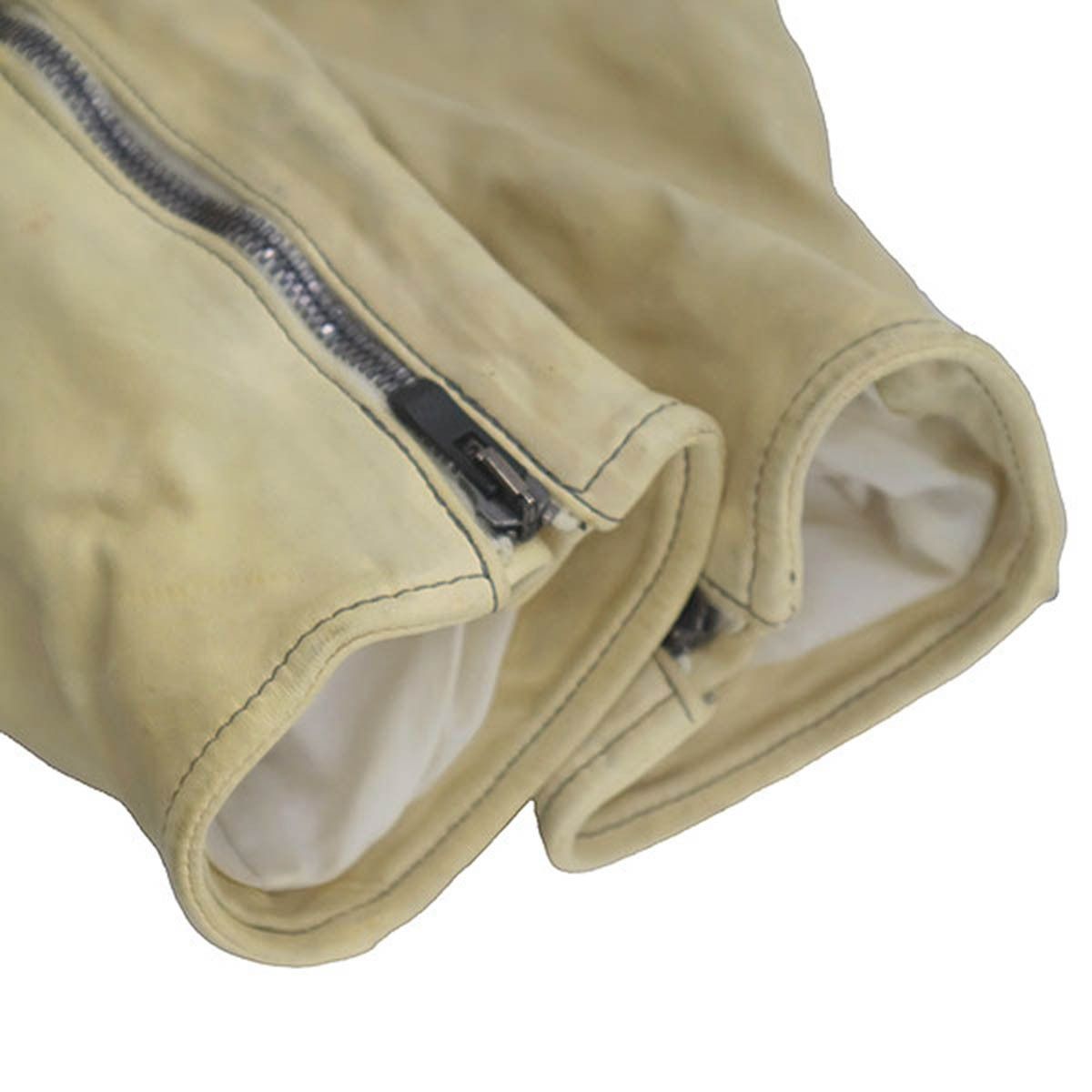 Incarnation インカネーション HORSE WHITE LEATHER DOUBLE BREAST