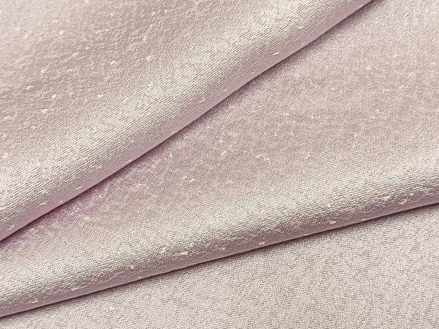 平和屋着物●上質な色無地　霞地紋　淡紅藤色　正絹　逸品　未使用　AABK1206fy