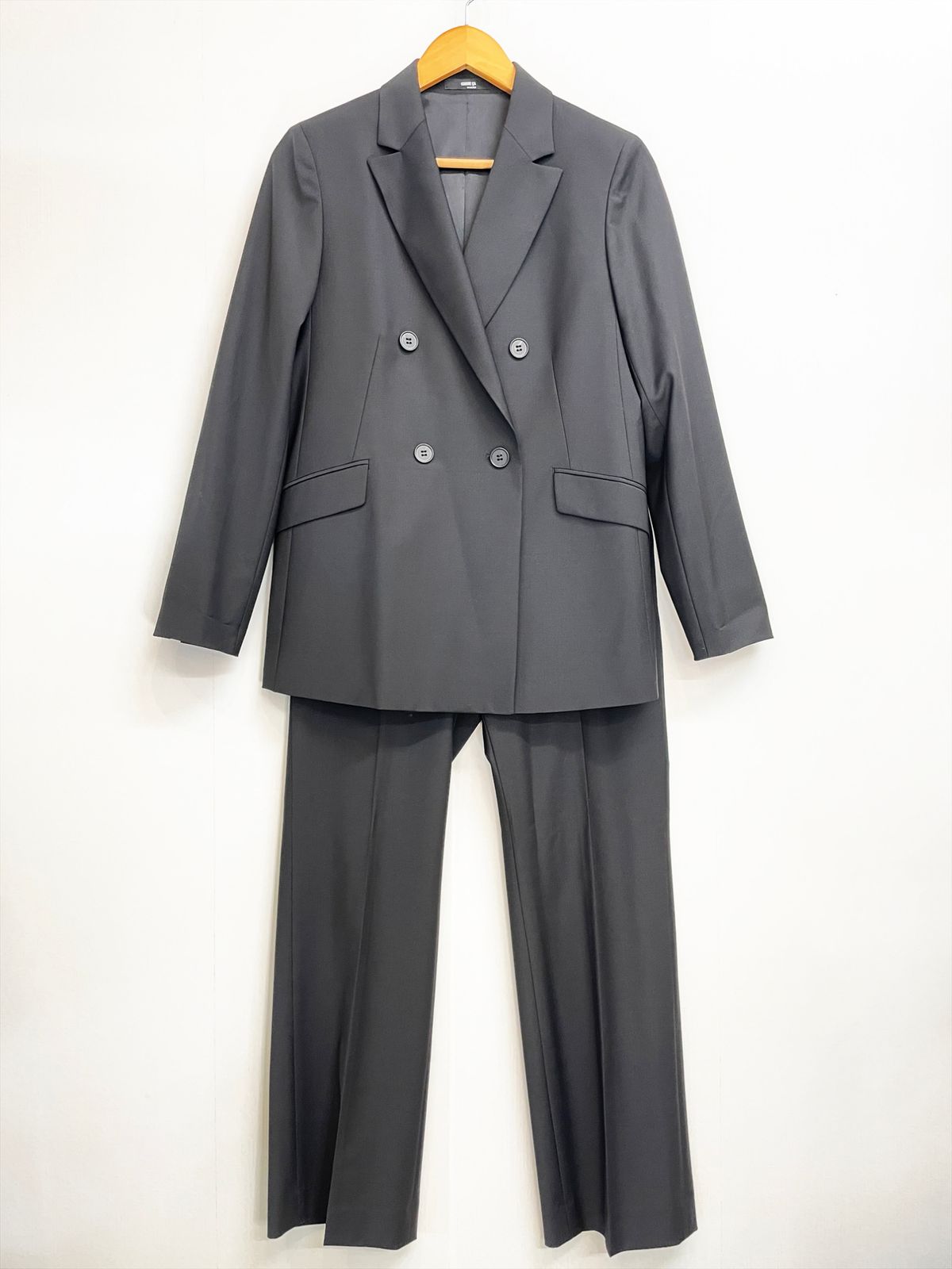 COMME CA ?4063069 コムサ ストレッチトロ ダブルジャケット パンツ セットアップ レディース Ks7-125 11,534円