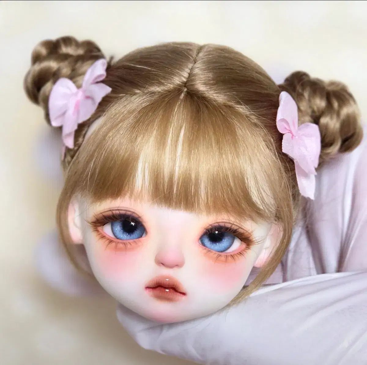 唯一実物) LINA chou chou 2013 スリーピング メリッサ(Melissa) SWEET ドリーム 旧官 球体関節人形 ボークス（Volks Inc.） FLUPEACH スイ・ドール awen usd