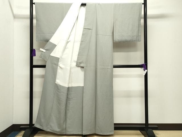 平和屋着物●男性　角帯　色無地　練色　正絹　逸品　CABF5586hy 平和屋着物○上質な色無地 白鼠色 正絹 逸品 未使用 CABI0823gh - メルカリ