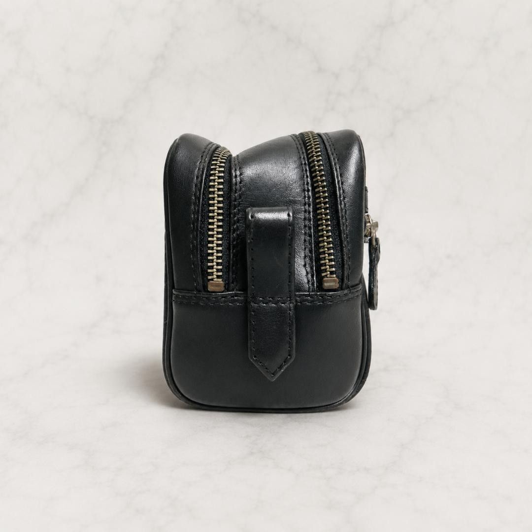4327 GIANNI VERSACE ジャンニヴェルサーチ レザー ダブルファスナー