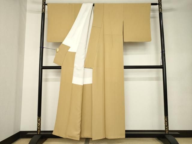 平和屋着物○上質な色無地 飴色 正絹 逸品 AABK1890ck - メルカリ