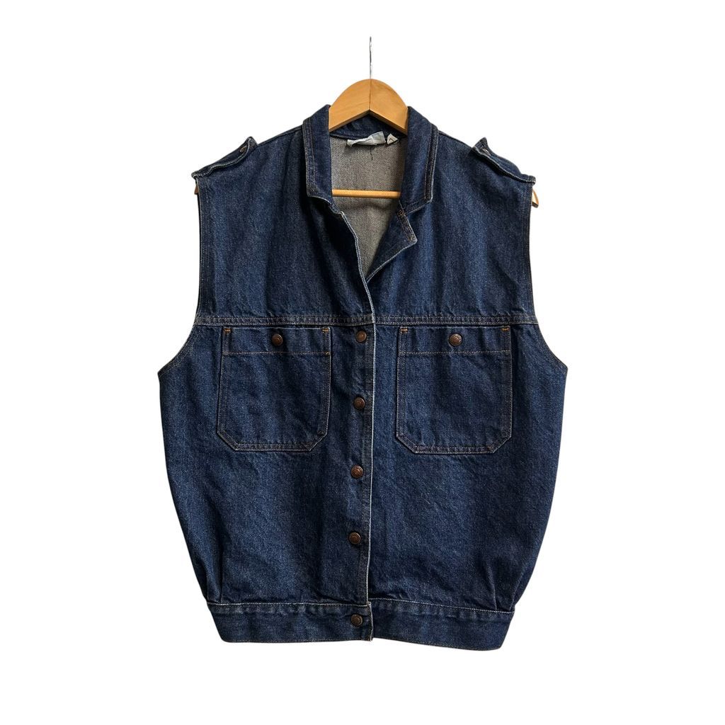 80s 珍品 Levi's リーバイス デニムベスト 青 ブルー SIZE L NO.T965 8,833円