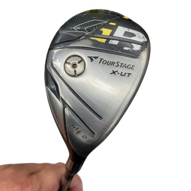 【中古】 ブリヂストン TOURSTAGE X-UT GR(2014) U4 ユーティリティ UT Tour AD B14-03u (フレックスR) メンズ 男性用 右利き 右用 Cランク ゴルフクラブ