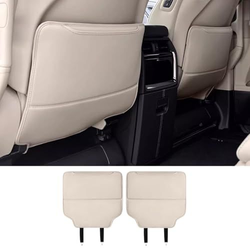 Rifoda トヨタ 新型 アルファード ヴェルファイア 40系 シートバック プロテクター キックガードシート バックキックマット 車種専用設計 ALPHARD VELLFIRE 40系 2023年6月?現行 保護マット 収納ポケット付き 267fd6a3