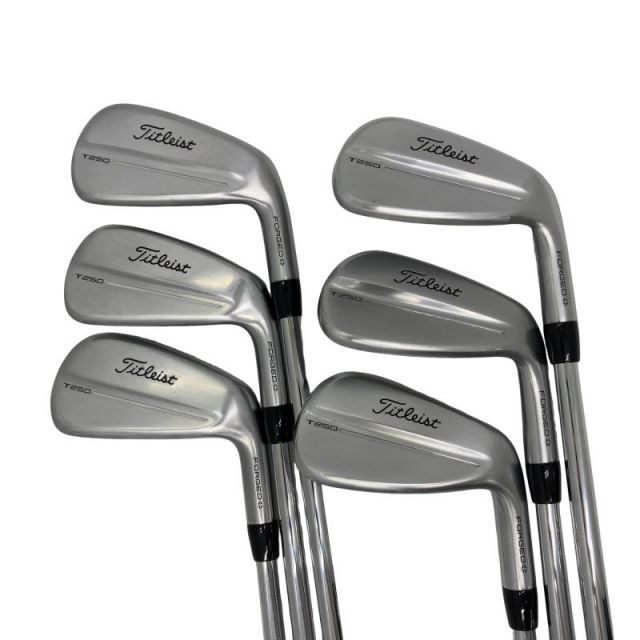 【中古】 タイトリスト Titleist T250(2025) 6S アイアンセット IR 純正特注シャフト (フレックスS) メンズ 男性用 右利き 右用 Cランク ゴルフクラブ 76,510円
