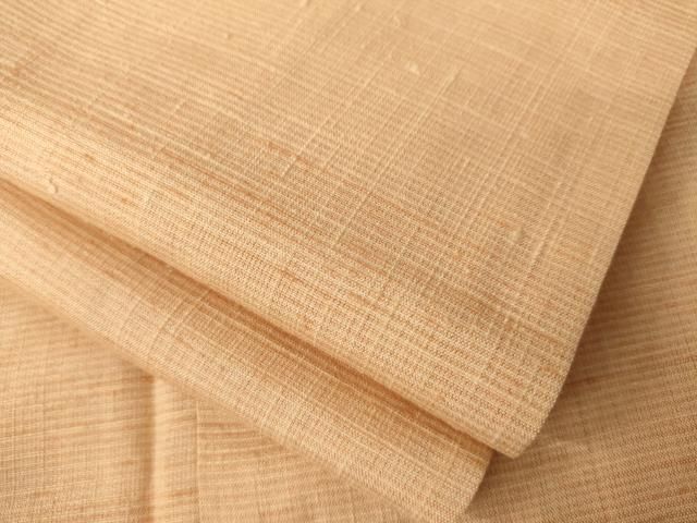 平和屋着物○上質な紬 色無地 淡香色 正絹 逸品 AABJ9245ck - メルカリ