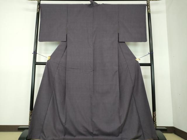 平和屋着物○結城紬 色無地 藤煤竹色 正絹 逸品 DABG8640ps - メルカリ