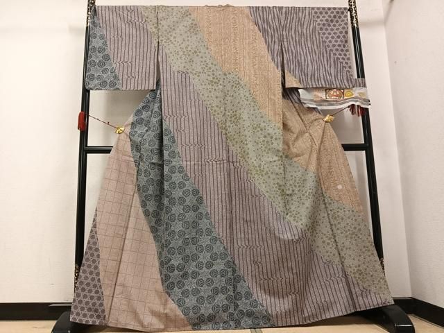 平和屋着物●訪問着　本場大島紬　染大島　作家物　吉祥文　株式会社大山謹製　証紙付き　正絹　逸品　AABJ8473ph 27,885円