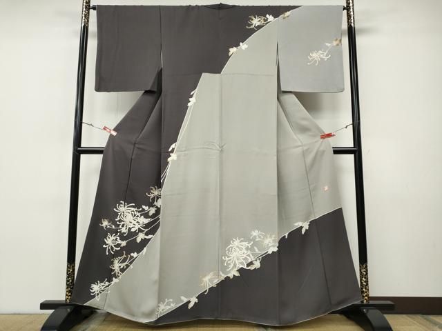平和屋着物●訪問着　作家物　乱菊　金彩　正絹　逸品　CABH9898ut