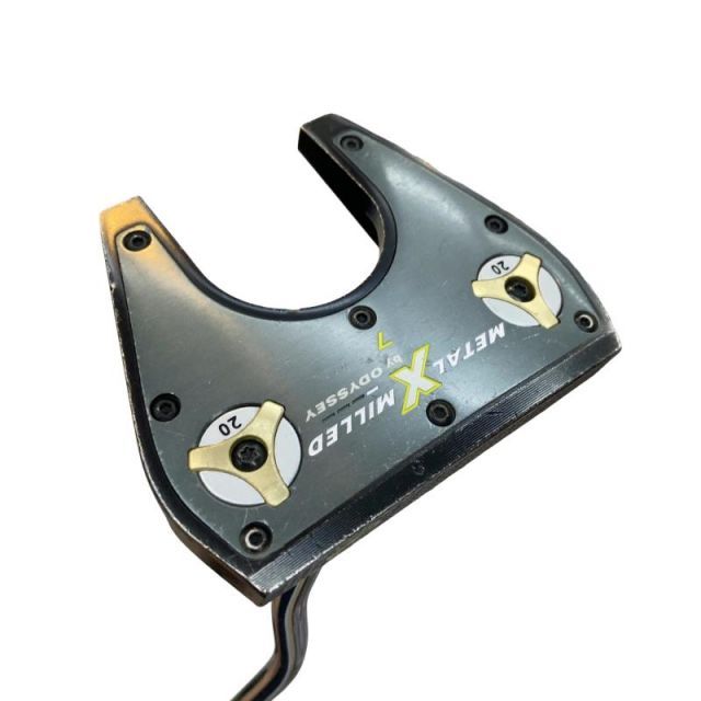 【中古】 オデッセイ METAL-X MILLED #7 33インチ パター PT スチール (フレックスその他) メンズ 男性用 右利き 右用 Cランク ゴルフクラブ