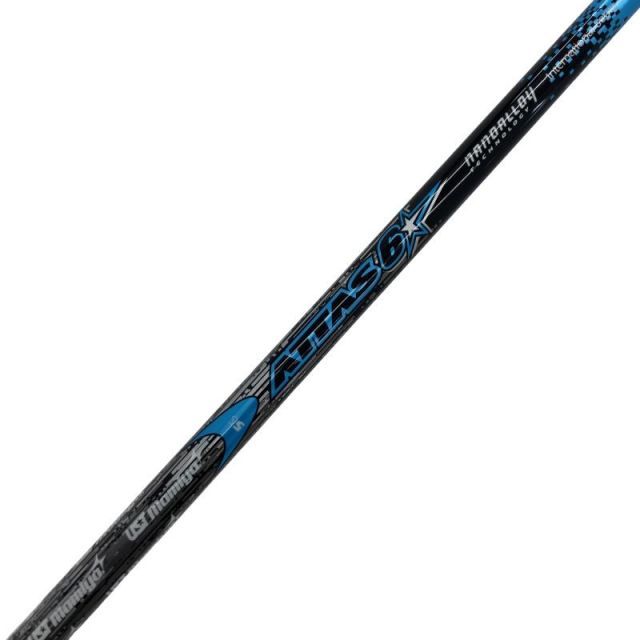 【中古】 テーラーメイドスリーブ付き(Qi4D系) マミヤドライバー用 シャフト ATTAS 6☆ 5 (フレックスS)Bランク ゴルフクラブ