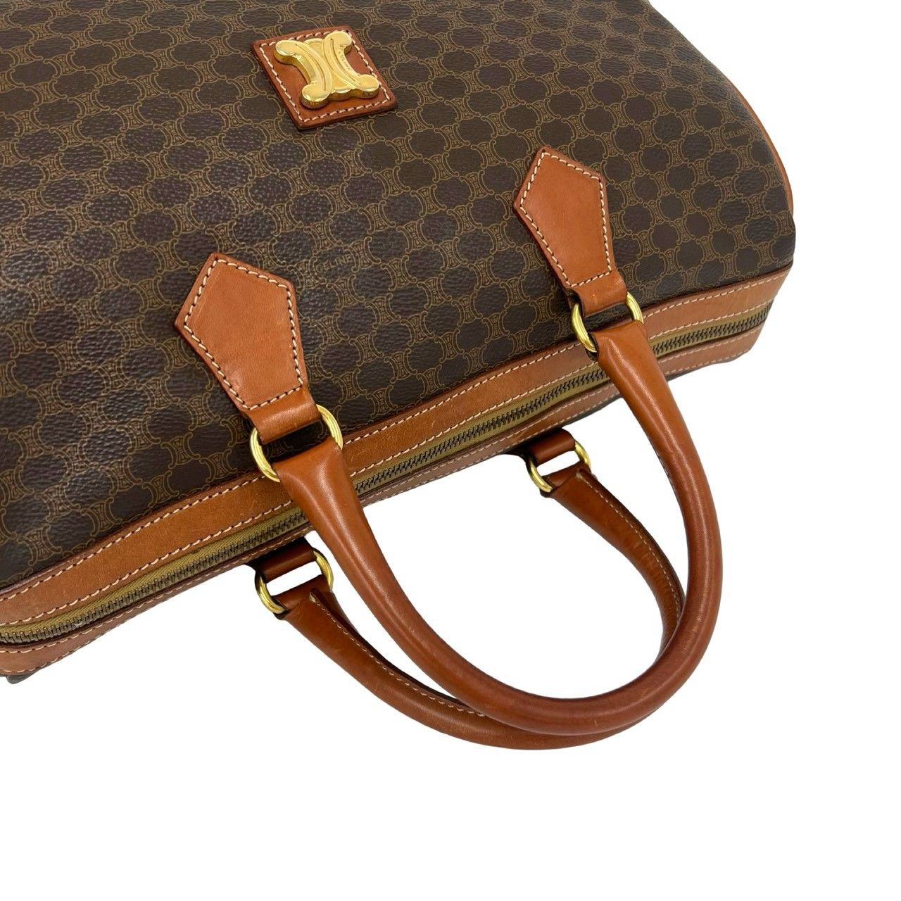 極 美品 CELINE セリーヌ ヴィンテージ マカダム ブラゾン 柄