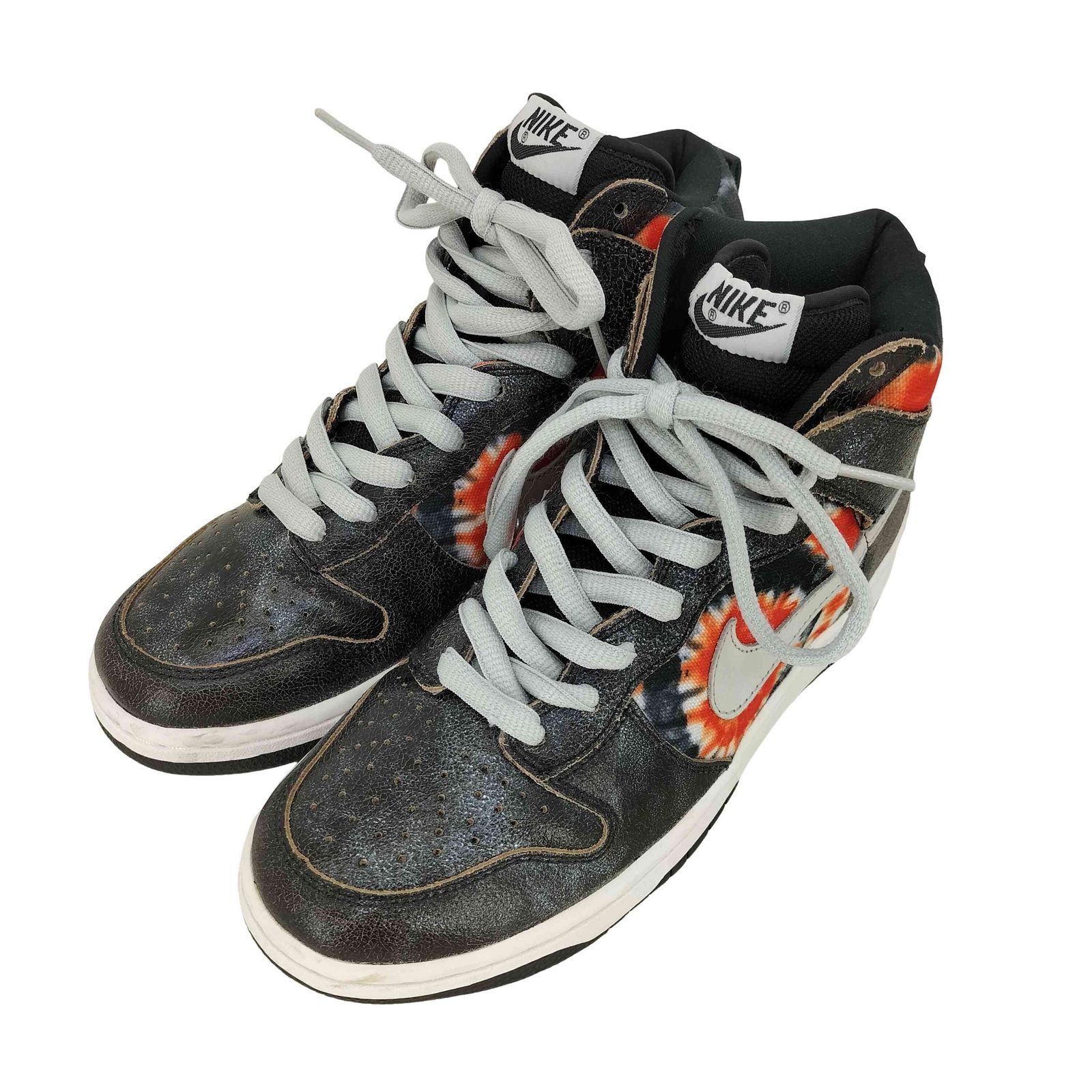 ナイキスケートボーディング NIKE SB Dunk High White/Neutral Grey-Black メンズ JPN：27