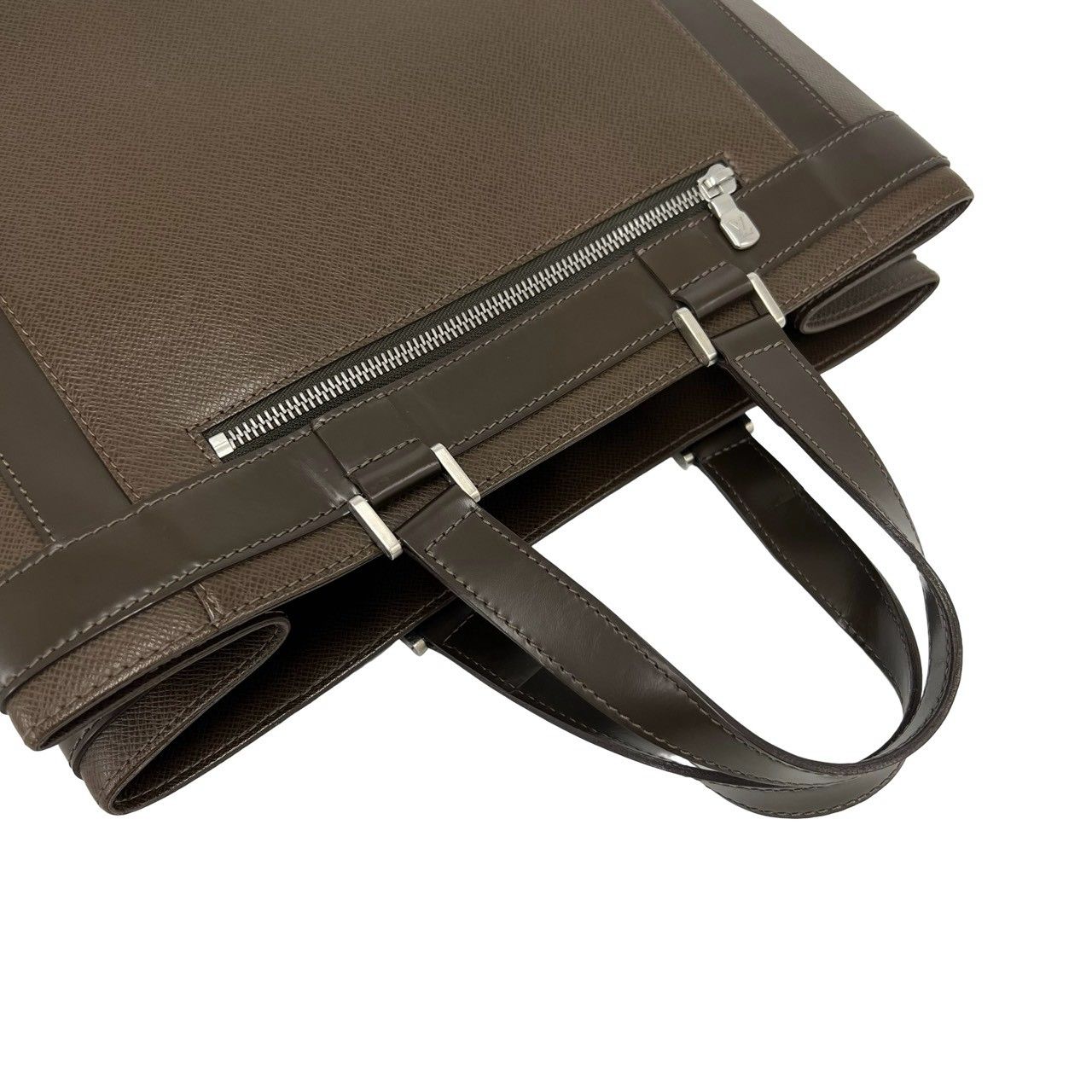 極 美品 LOUIS VUITTON ルイヴィトン カスベック PM タイガ レザー 本