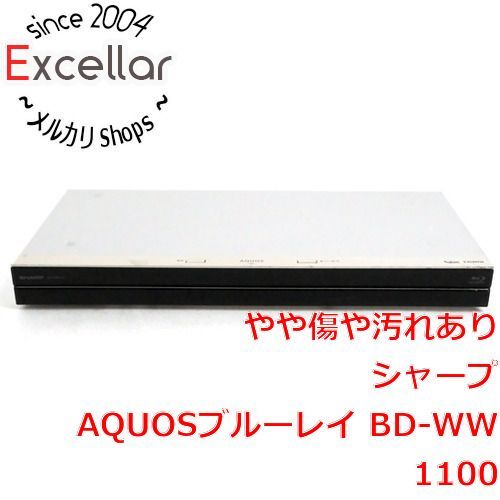 SHARP AQUOS BD-WW1100 ブルーレイレコーダー 白 bn:3] SHARP AQUOS ブルーレイディスクレコーダー 1TB 2チューナー BD