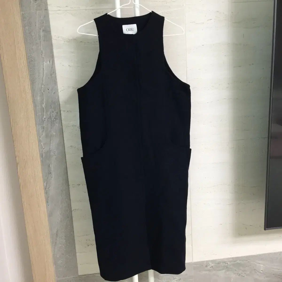 ORR オル 23fw ウール カシミア ロング ベスト S